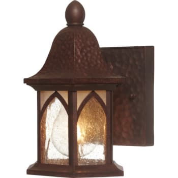 Image for Designers Fountain Berkshire 5.5 X 8.5 In. 1-Light Outdoor Lantern (Burnished Antique Copper) from HD Supply