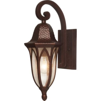 Image for Designers Fountain Berkshire 7 x 18 in. 1-Light Outdoor Lantern (Burnished Antique Copper) from HD Supply