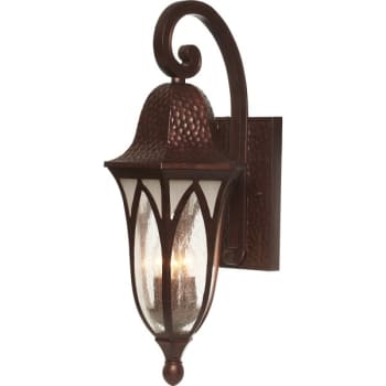 Image for Designers Fountain Berkshire 9 x 23 in. 3-Light Outdoor Lantern (Burnished Antique Copper) from HD Supply