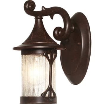 Image for Designers Fountain Canyon Lake 5.5 x 10.5 in. 1-Light Outdoor Lantern (Chestnut) from HD Supply