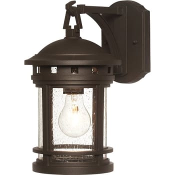 Image for Designers Fountain Sedona 7 x 13 in. 1-Light Outdoor Lantern (Oil-Rubbed Bronze) from HD Supply