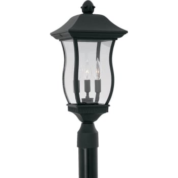 Image for Designers Fountain Chelsea Post Lantern Lighting Post Cap (Black) from HD Supply