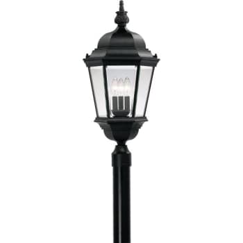 Image for Designers Fountain Builder Post Lantern Lighting Post Cap (Black) from HD Supply