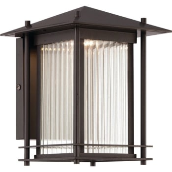 Image for Designers Fountain Hadley 9 in 1 Light Outdoor LED Wall Lantern (Burnished Bronze) from HD Supply