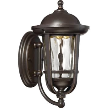 Image for Designers Fountain Westbrooke 12.13 in 1 Light Bronze Outdoor LED Wall Lantern (Aged Bronze Patina) from HD Supply