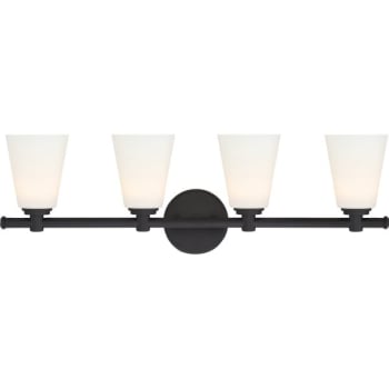 Image for Designers Fountain Parker 28 in. 4-Light LED Bath Vanity Fixture (Bronze) from HD Supply