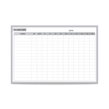 Ghent Healthcare Scheduling Board Non-Magnetic 3'h X 4'w