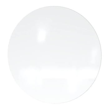 Image for Ghent Coda Low Profile Circular Glassboard Magnetic 24" White from HD Supply