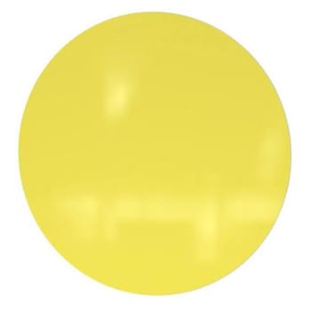 Image for Ghent Coda Low Profile Circular Glassboard Magnetic 24" Yellow from HD Supply