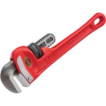 Image for Ridgid 8 In. Pipe Wrench W/ Self Cleaning Threads And Hook Jaws (For Plumbing) from HD Supply