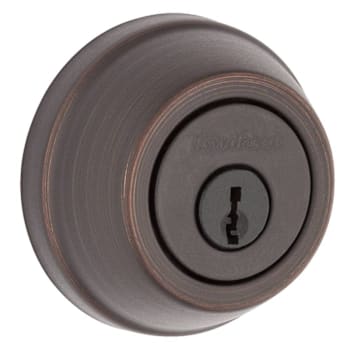 Image for Kwikset Kw11 Adjustable Backset Single Cylinder Deadbolt (Venetian Bronze) from HD Supply