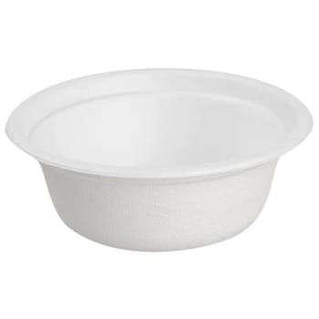 Maintenance Warehouse Heavy Weight Compostable 12 Oz Bowl Bagasse Case Of 1000
