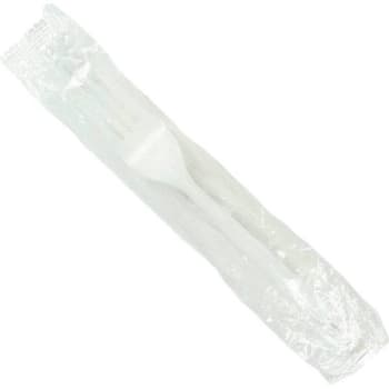 Image for Max Packaging White Medium Weight Wrapped Forks (1000-Case) from HD Supply