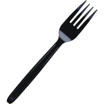 Cutlerease Black Disposable Fork 24/40 (960-Case)