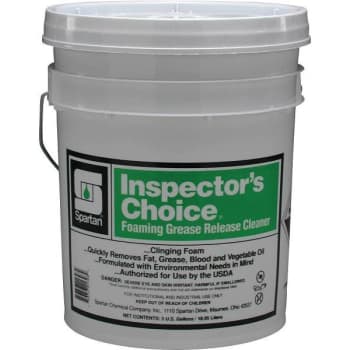Image for Spartan Inspector's Choice 5 Gal Food Production Sanitation Cleaner from HD Supply