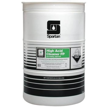 Spartan 55 Gal. High Acid Cleaner Fp Food Production Sanitation Cleaner