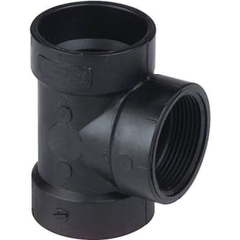 Image for Nibco 2 In. ABS DWV Hub X Hub X Fipt Test Tee from HD Supply