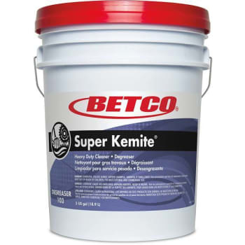 Image for Betco Super Kemite 5 Gal Pail Heavy-Duty Cleaner/degreaser from HD Supply