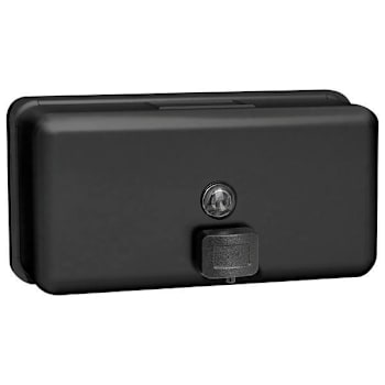 Image for Asi American Specialties Inc. Soap Dispenser Surface Mounted Matte Black Liquid from HD Supply