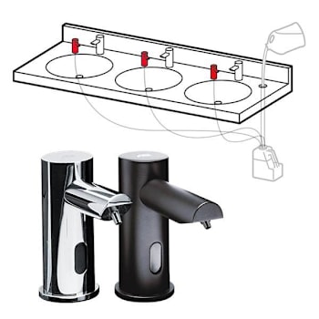 Image for Asi American Specialties Inc. Liquid Soap Dispense Ac Plug Matte Black Ez Fill from HD Supply