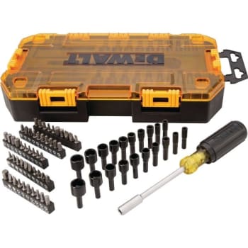 Dewalt®  Tough Box Tool Kit, 1/4" Multi-Bit & Nut Driver Set