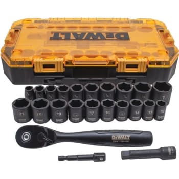 Image for Dewalt® Tough Box 3/8 Drive Impact Socket Set from HD Supply