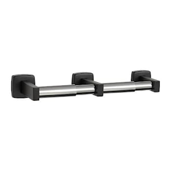 Image for Asi American Specialties Inc. Toilet Tissue Holder Doubl Surface Mount Mat Black from HD Supply