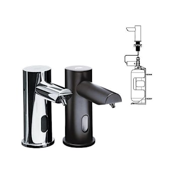 Image for Asi American Specialties Inc. Multifeed Foam Soap Dispenser Head Battery Operate from HD Supply