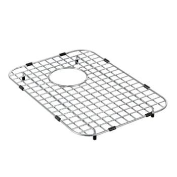 Image for Moen Stainless Steel Rear Drain Bottom Grid Accessory 13.6" X 16.6" from HD Supply