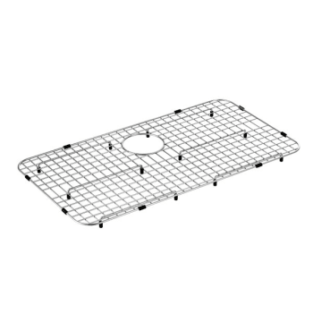 Image for Moen Stainless Steel Rear Drain Bottom Grid Accessory 29" X 16" from HD Supply