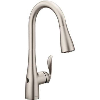Image for Moen Arbor Touchless Pull-Down Kitchen Faucet With Motionsense Wave (Stainless Steel) from HD Supply