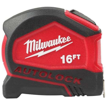 Image for Milwaukee 16 ft. Compact Auto Lock Tape Measure from HD Supply