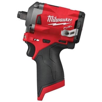 Milwaukee M12 Fuel 12v Lithium-Ion Brushless Cordless Stubby 1/2 In. Impact Wrench