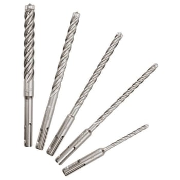 Image for Milwaukee 4-Cutter SDS-Plus Carbide Hammer Drill Bit Kit from HD Supply