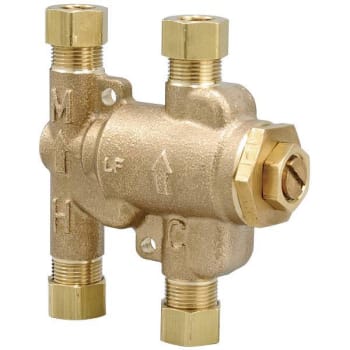 Image for Watts 3/8 In. Lead-Free Thermostatic Mixing Valve from HD Supply