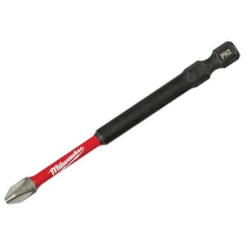 Image for Milwaukee Shockwave Impact Duty 3-1/2 In. Phillips #2 Screw Driver Bit (5-Pack) from HD Supply