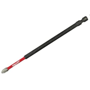 Image for Milwaukee Shockwave Impact Duty 6 In. Phillips #2 Alloy Steel Screw Driver Bit from HD Supply