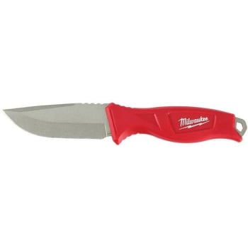 Image for Milwaukee 4 in. Tradesman Fixed Blade Knife from HD Supply