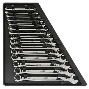 Milwaukee Combination Metric Wrench Mechanics Tool Set