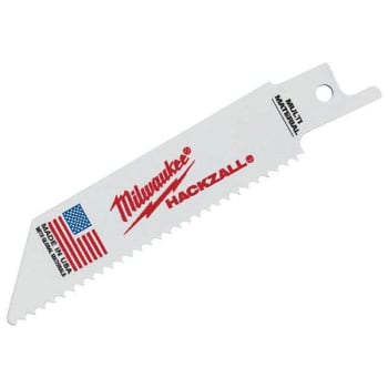 Image for Milwaukee 4 in. 10 TPI Multi-Material Cutting Bimetalhackzall Reciprocating Saw Blades from HD Supply