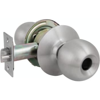 Image for Us Lock 2010 Series Grade 2 Entrance Ball Door Knob (Brushed Stainless) from HD Supply