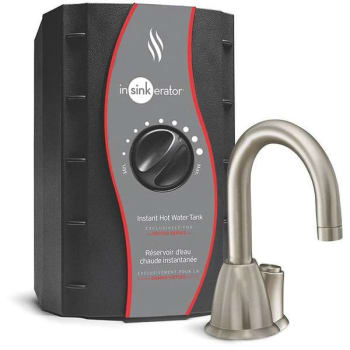 Image for Insinkerator Instant Hot Water Dispenser with 6.25 Faucet (Satin Nickel) from HD Supply