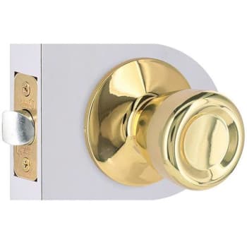 Image for Shield Security Grade 3 Tulip Passage Knob (Bright Brass) from HD Supply