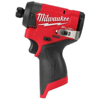 Milwaukee M12 Fuel 12v Lithium-Ion Brushless Cordless 1/4 Hex Impact Driver