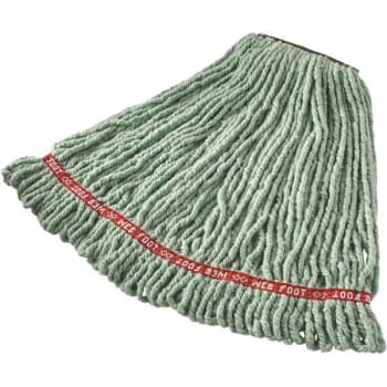 Image for Rubbermaid Commercial 20 Oz. Green Web Foot Blend Replacement String Mop Head from HD Supply