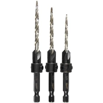 Image for Milwaukee #6/#8/#10 Wood Countersink Set from HD Supply