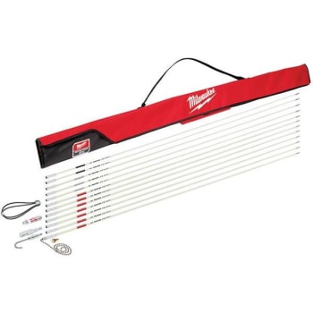 Image for Milwaukee 60 Ft. Fiberglass Fish Stick Low/Mid/High Flex Combo Kit W/ Accessories from HD Supply