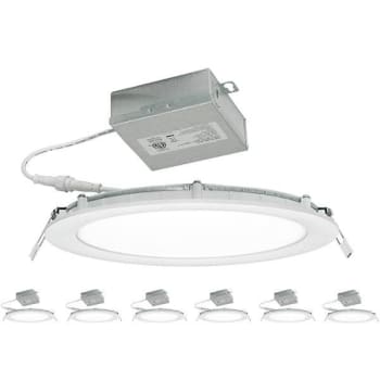 Maintenance Warehouse® 8" Led Canless Downlight 27-50k Cct Package Of 6