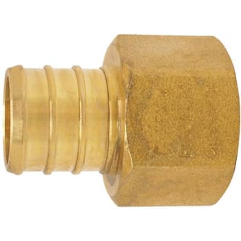 Image for Apollo PEX-B Barb 3/4 in. x 1/2 in. Brass Female Pipe Thread Adapter from HD Supply