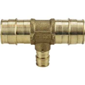 Apollo 1 In. X 1 In. X 1/2 In. Brass PEX-A Expansion Barb Reducing Tee